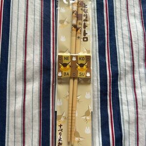Neko Bamboo Chopsticks Set from My Neighbor Totoro